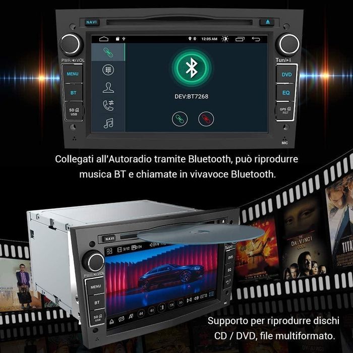 Radio samochodowe Opel android