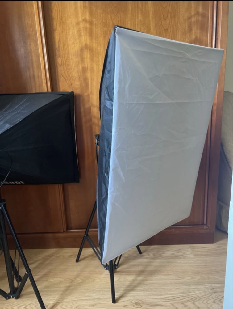 SoftBox Kit Iluminação 50x70