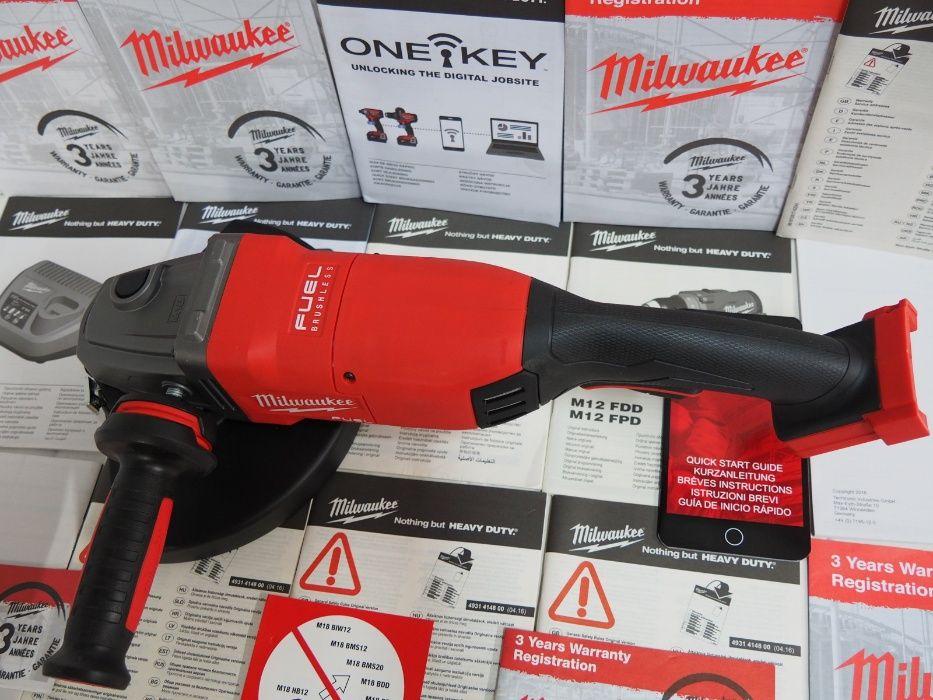 MILWAUKEE M18 FLAG 230 xpdb pila szlifierka katowa 18v kątówka