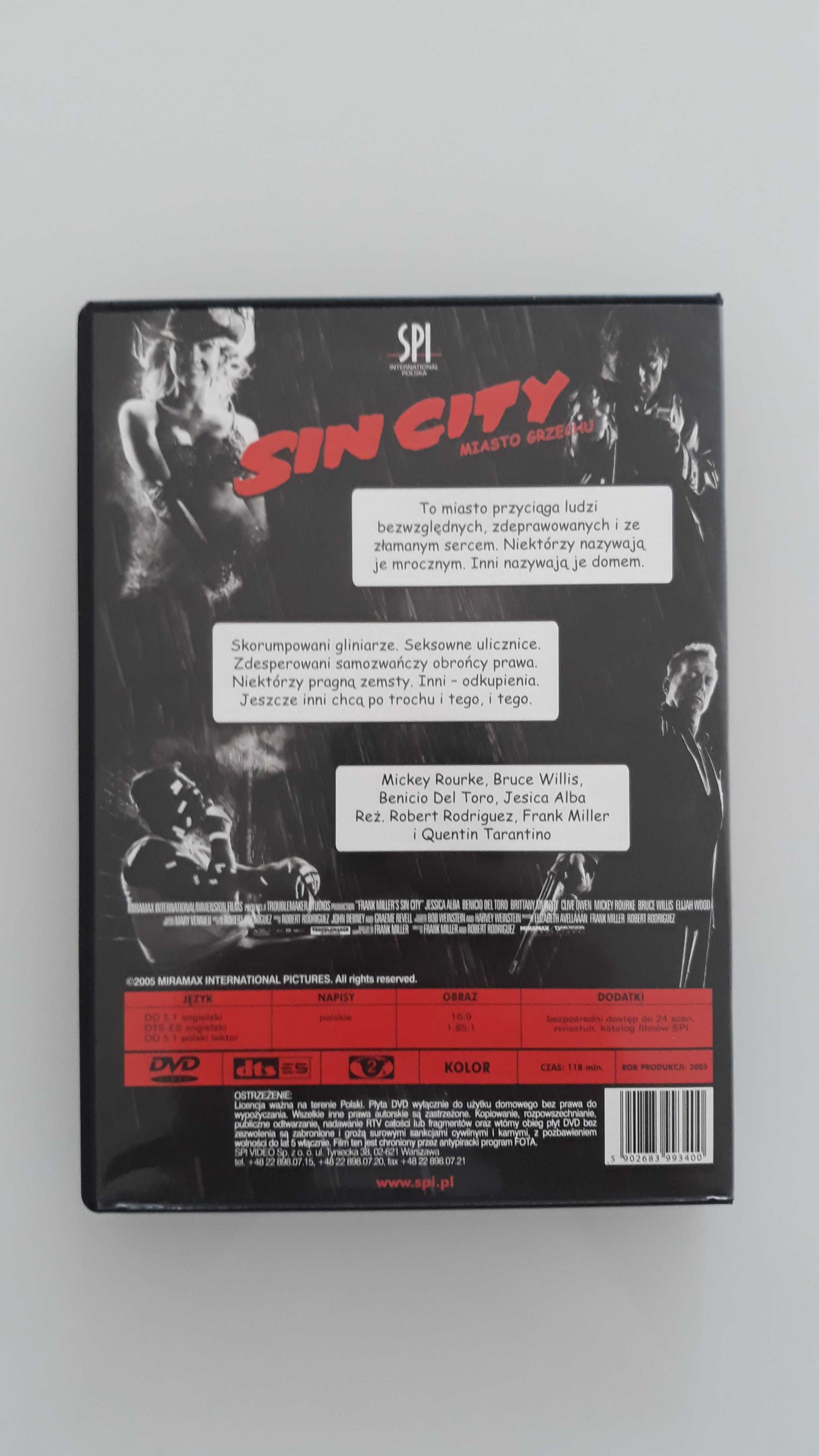 film Sin City 2005 DVD