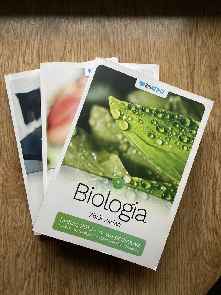 Repetytorium maturalne BIOMEDICA 3 tomy / Biologia zbiór zadań