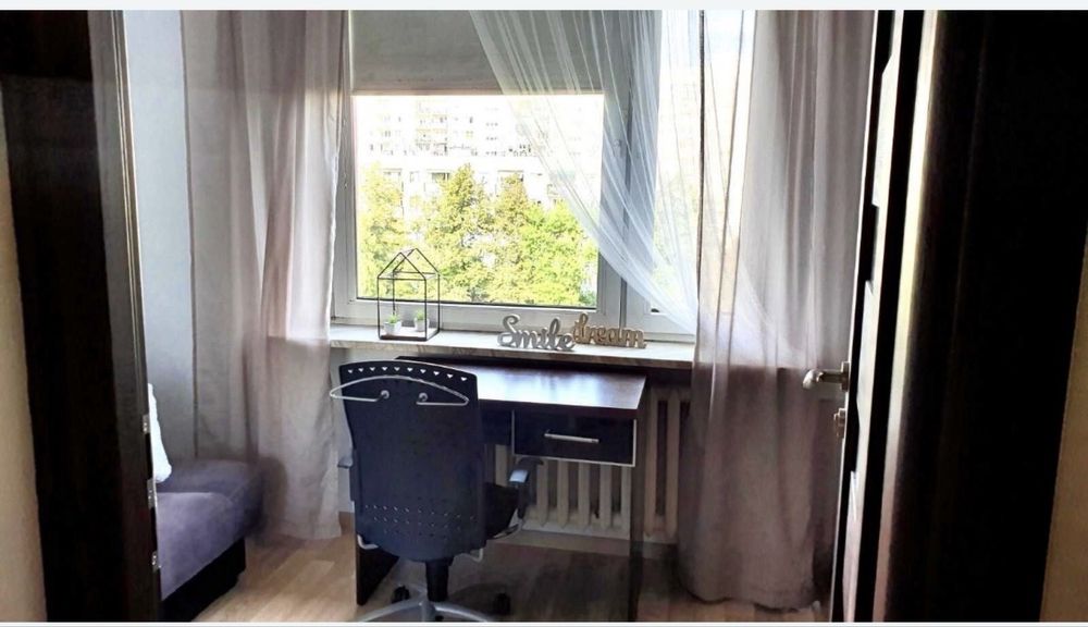 Pokoj Sozopolska. Dolny Mokotow 1365 zl za wszystko (rowniez Internet)