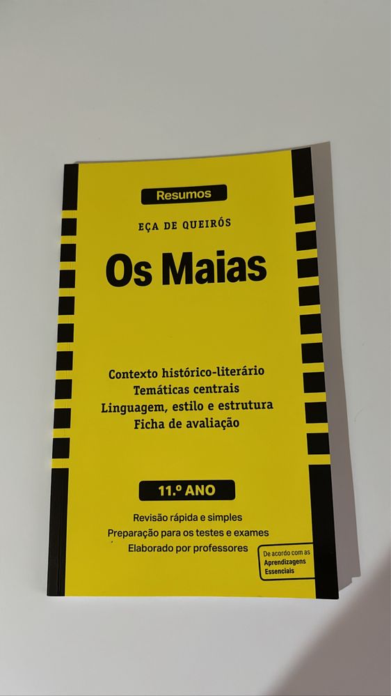 Livro de resumos “Os Maias”