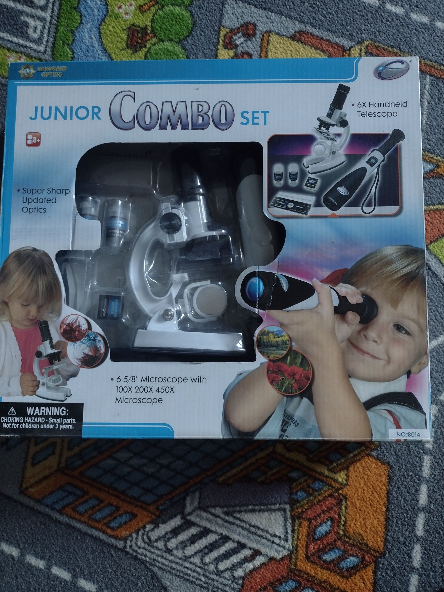 Zestaw mikroskop i luneta combo set