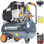 Kompresor olejowy Powermat PM-KO-24T 24L 8 bar 206 l/min 230V