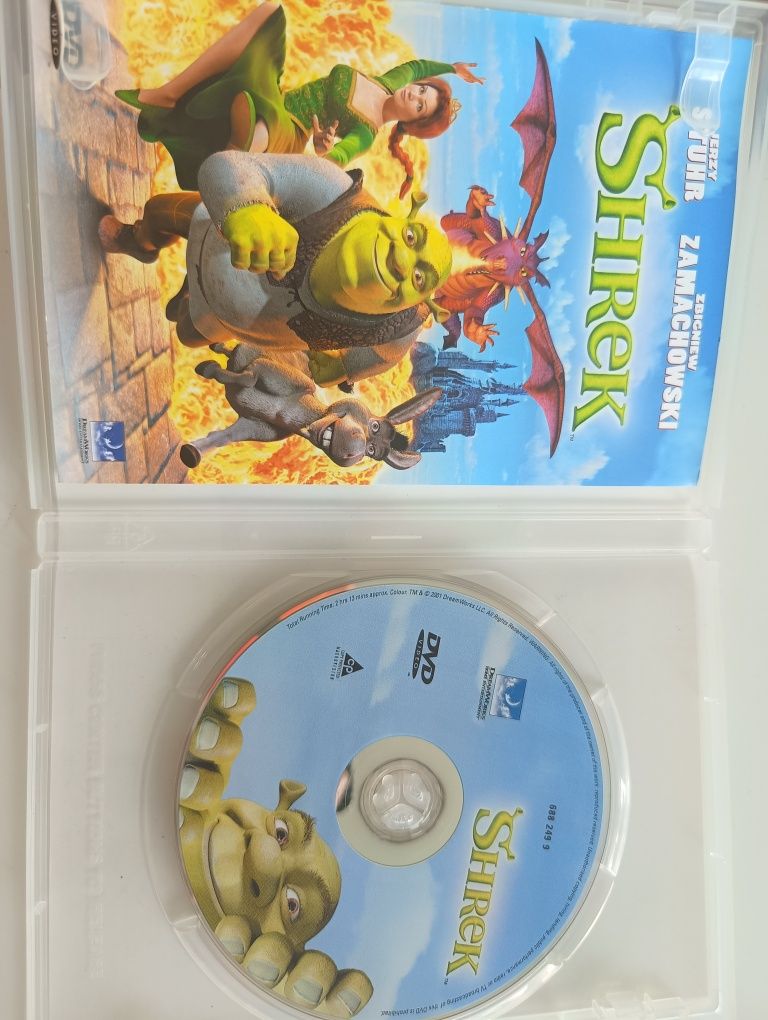 SHREK, płyta DVD z filmem w polskiej wersji językowej