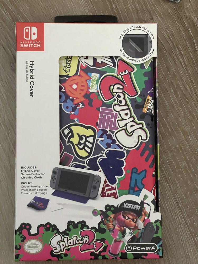 Capa Nintendo Switch - Splatoon - Nova/Selada