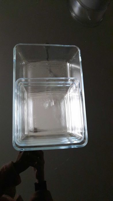 Travessas de vidro ikea