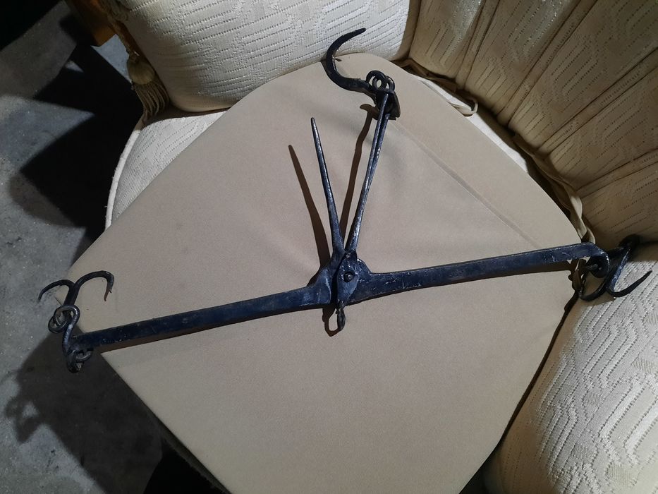 Balança centenária 47x29 bom estado