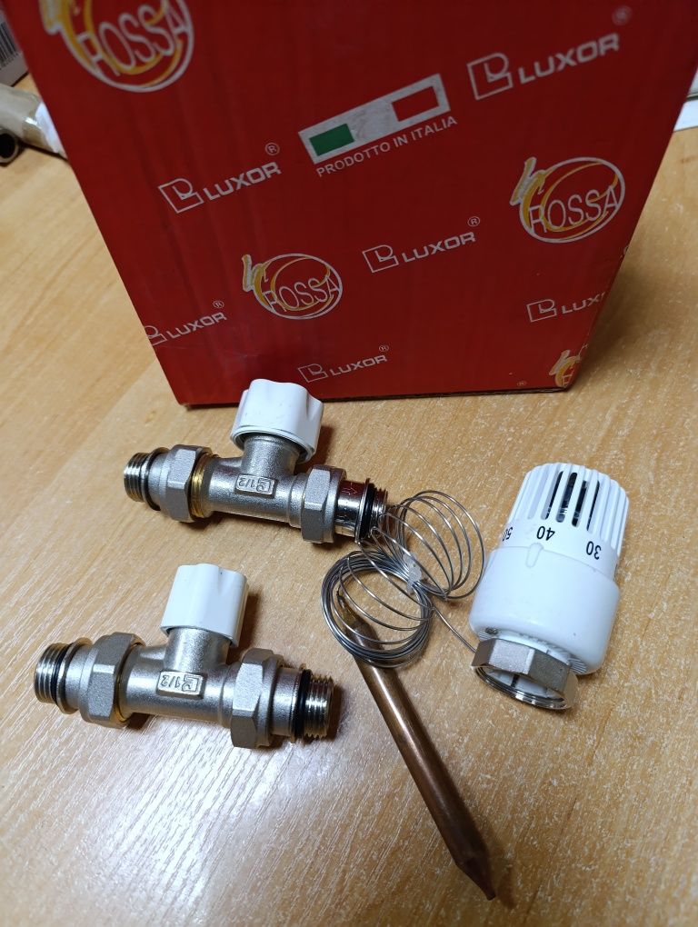 GORGIEL , Uponor  Luxor Комплект термоклапанов 1"*12 Rifeng  пресс-