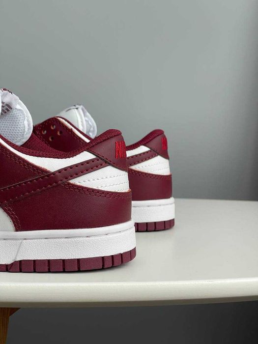 ВСІ РОЗМІРИ! Кросівки Nike Dunk Low Team Red Bordeau найк данк бордові