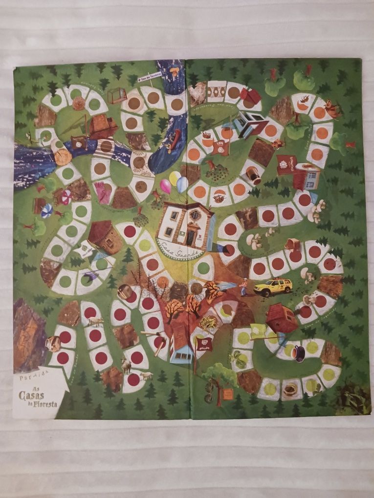 Jogo de Tabuleiro "As Casas da Floresta"