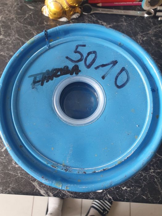 Farba do metalu poliuretanowa Tikkurila temadur 20 jasnoniebiesk 50 10