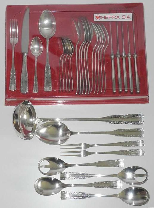 Sztućce oraz środek stołu wzór wschodni HEFRA - fabrycznie nowe