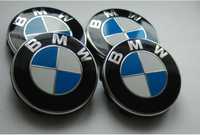 4x Dekielki Kapsle BMW 68mm | E36 E39 E46 E90 F10 F30 X1 X3 X5 X6