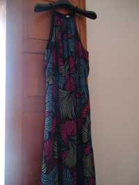 Vestido floral comprido