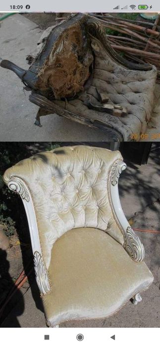 Выполняем реставрацию антикварной мебели.