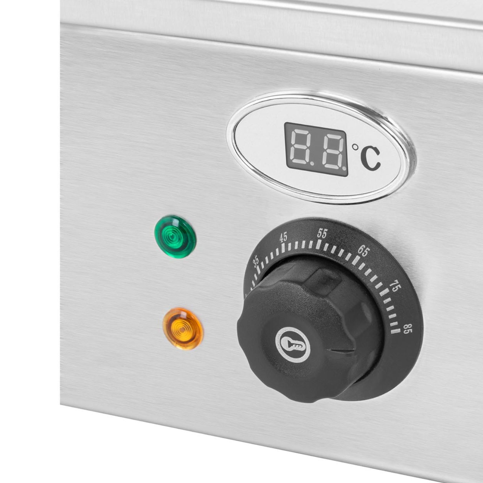 Bemar podgrzewacz elektryczny z kranem i osłoną 1800 W 4x GN 1/2 gł.