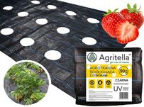 Agrotkanina OTWORY pod TRUSKAWKI sadzonki 0,8 x 20m 2 rzędy z otworami