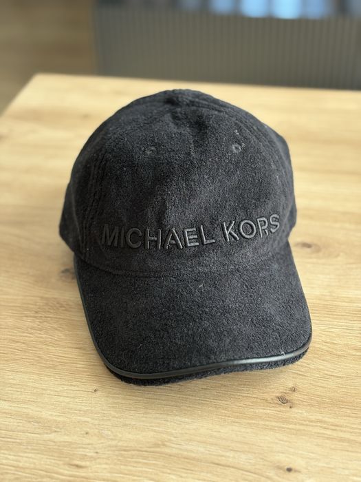 Czapka Michael Kors z daszkiem czarna nowa