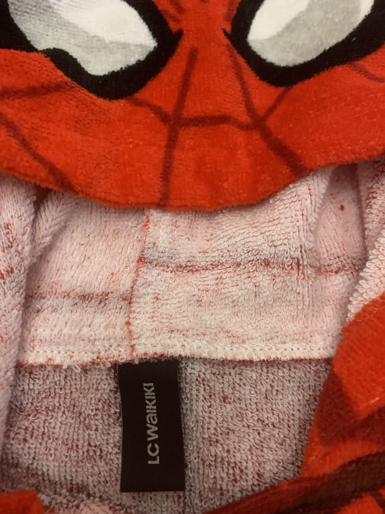 Полотенце-пончо Spider Man, новое!