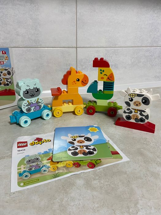 Конструктор Lego duplo Animal train потяг з тваринами