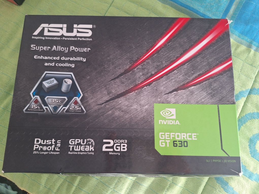 Placa Gráfica ASUS GeForce GT630