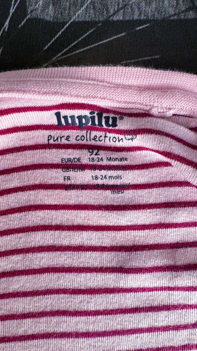 Piżamka niemowlęca Lupilu Pure Collection 92 (18–24 miesiące)