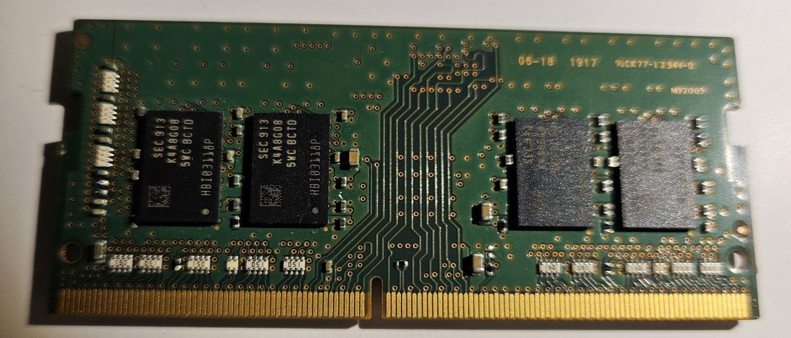 Pamięć RAM  Samsung 8GB+8GB DDR4 Kingston 8GB