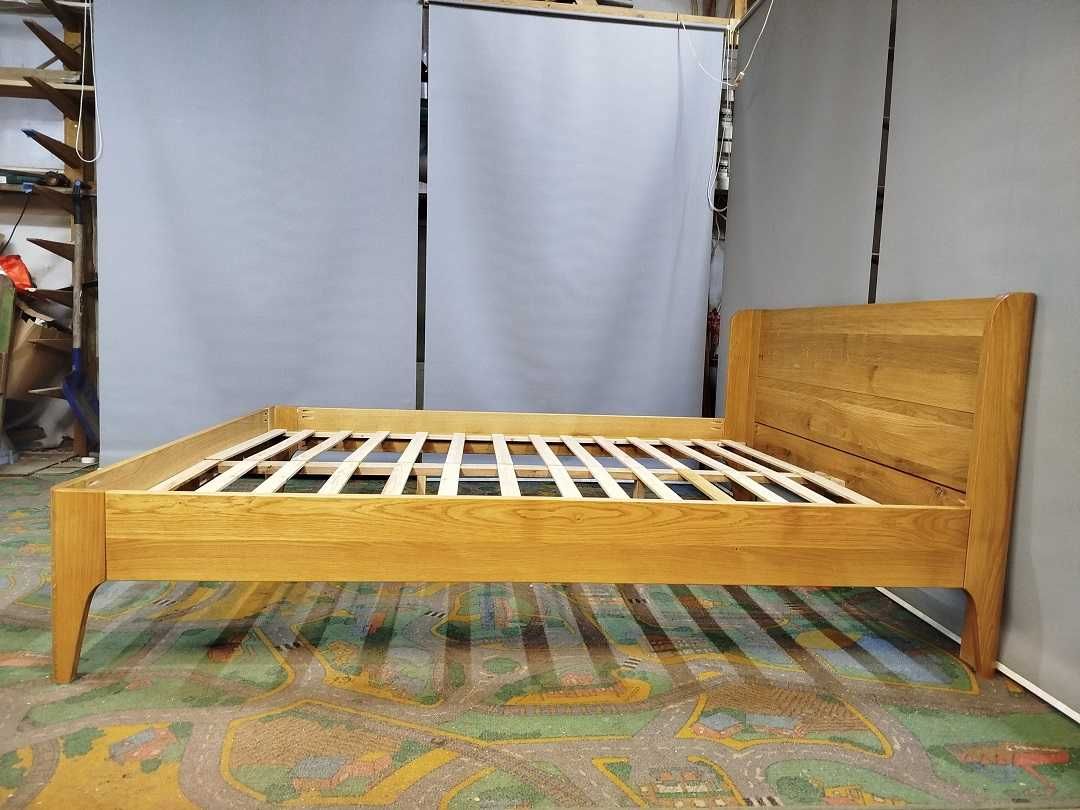 Łóżko dębowe 160x200 Lenka XL-2