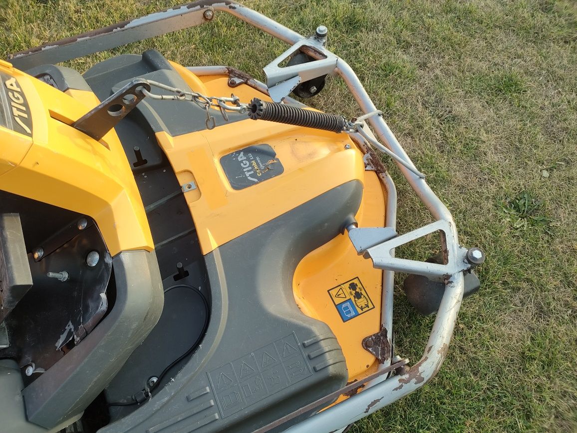 Traktorek STIGA PARK 740 PWX 4WD 4x4. Silnik Briggs Vanguard V-ka 18hp