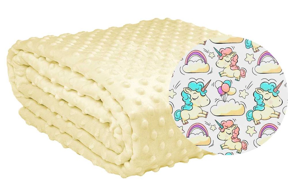 Poduszka Kocyk Do Wózka Komplet Letni Lub Zimowy 50x75 Minky Wzory