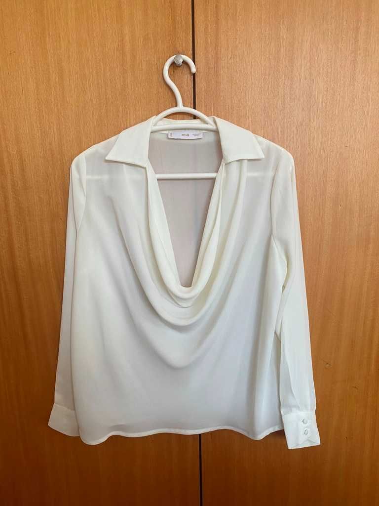 Blusa cru Mango - NOVA