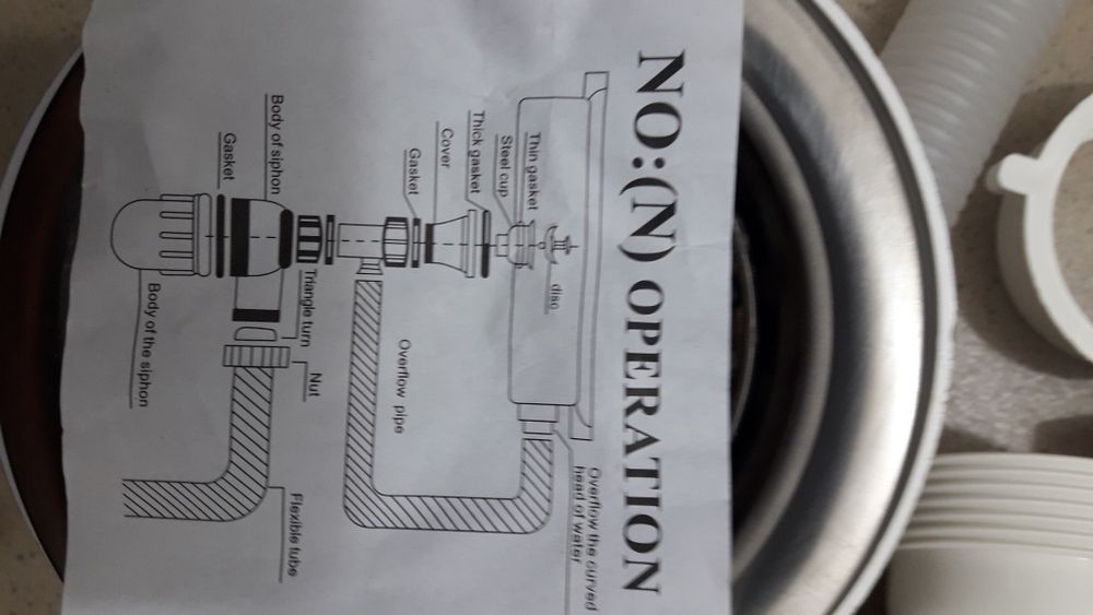 Сіфон для євромойки