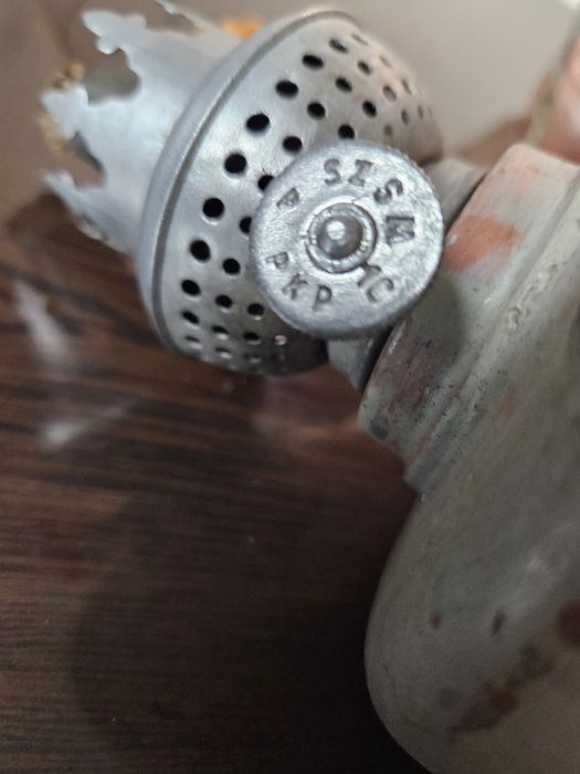 Stara lampa naftowa-kolejowa PKP