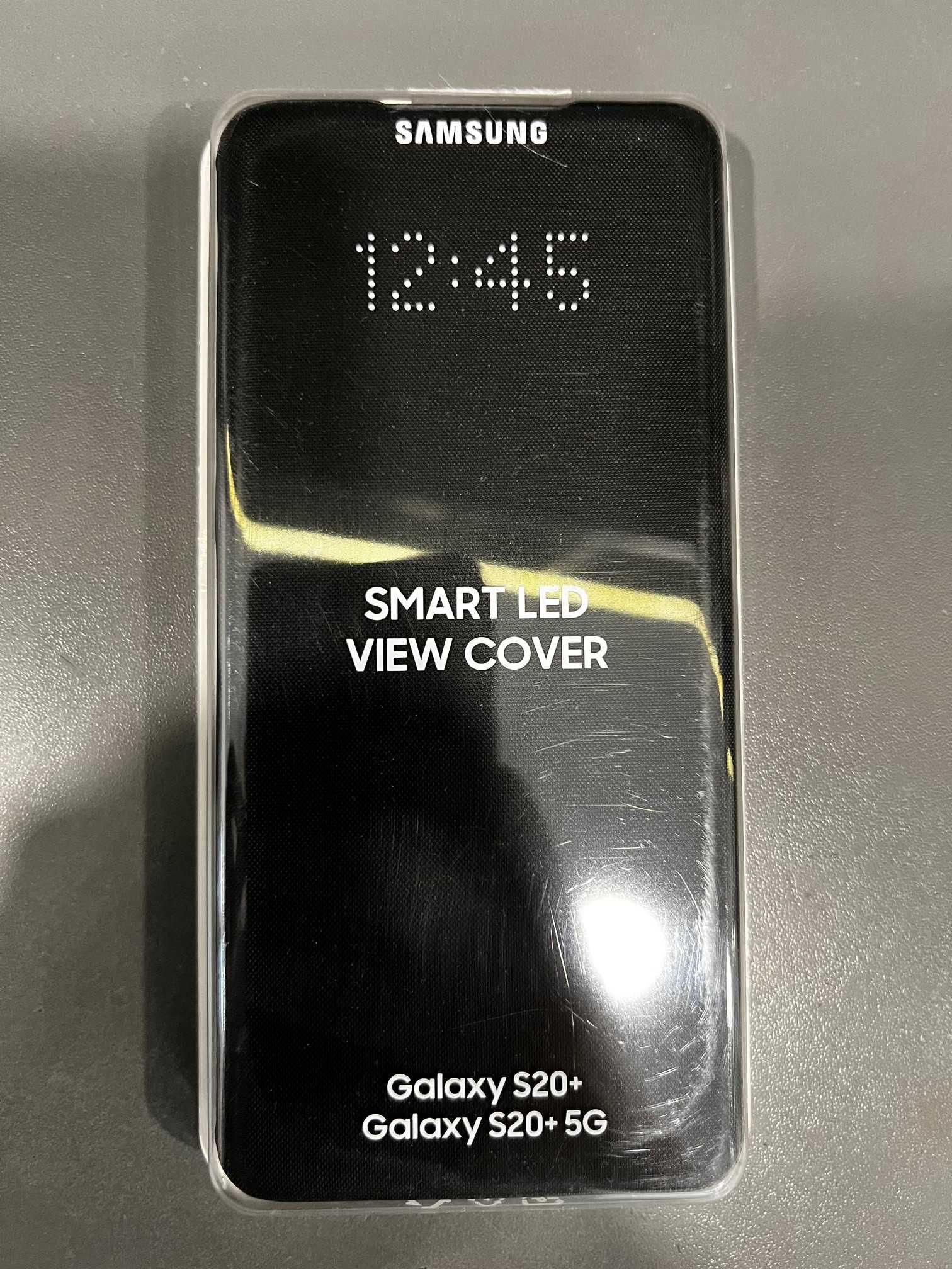 Oryginalne Etui Smart Led View Cover Samsung S20 Plus SM-G985 Black