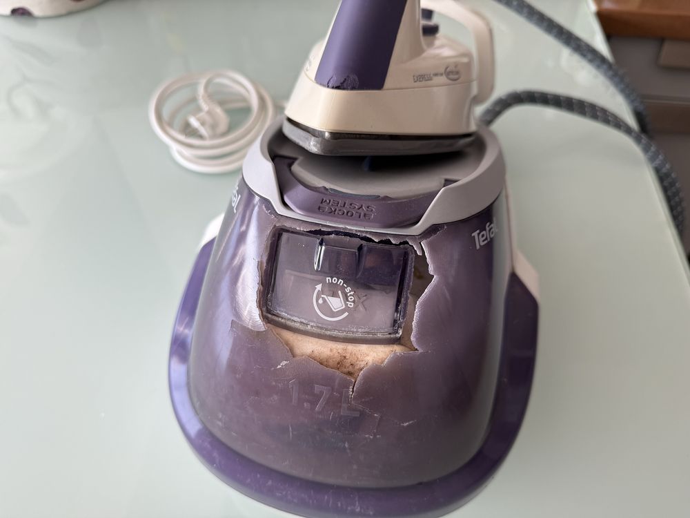 Ferro com Caldeira Tefal express - Funciona bem!