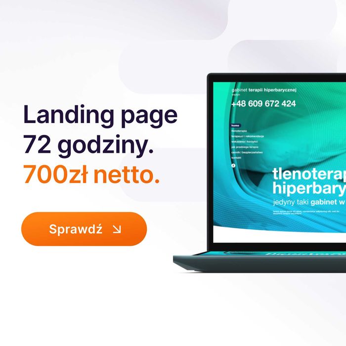 Sprzedająca Strona Internetowa - od 700 zł + opieka SEO AI gratis