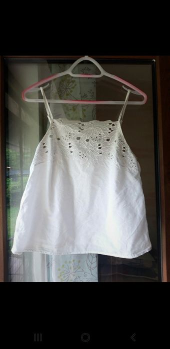 Bluzka damska bez rękawów koszulka top S/M/L