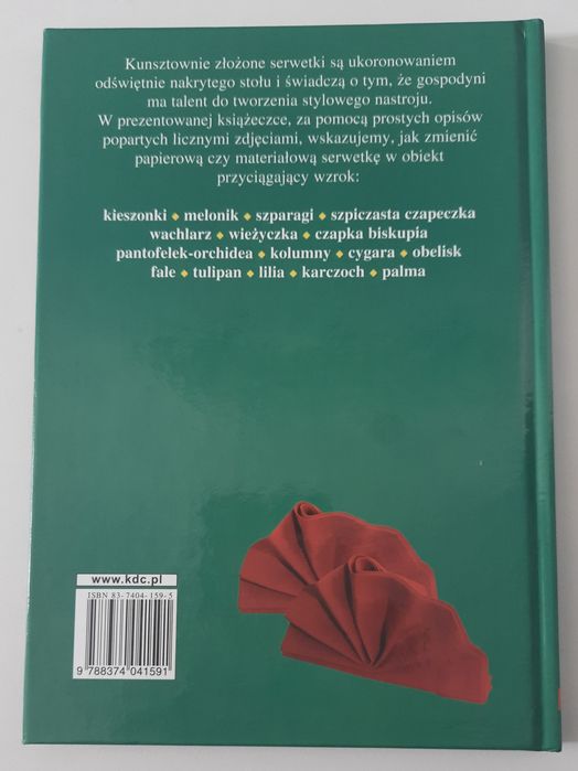 Układanie serwetek