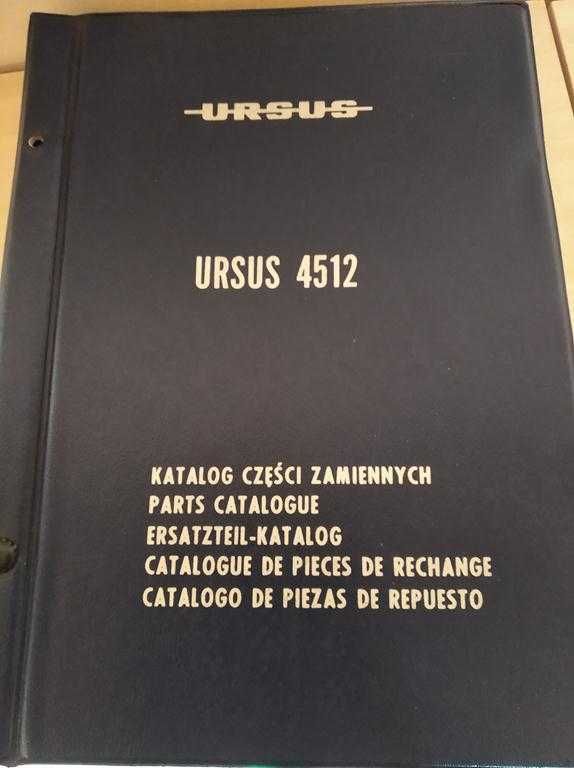 Katalog części Ursus 4512 oryginalny + GRATIS