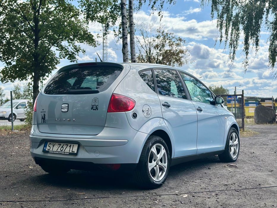 Seat Altea 1.6MPI LPG 2004r. Gaz do 2034r, KLIMA BLUETOOTH AUX