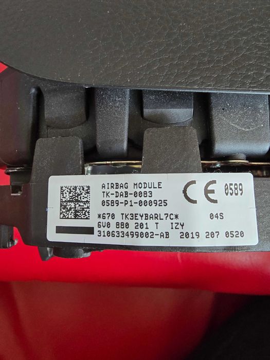 Kierownica Octavia III z taśmą zwijaka