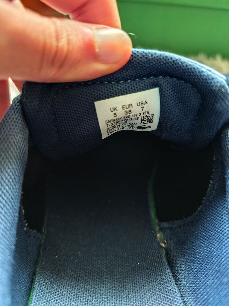Lacoste carnaby Evo 119 sfa/off wht leather