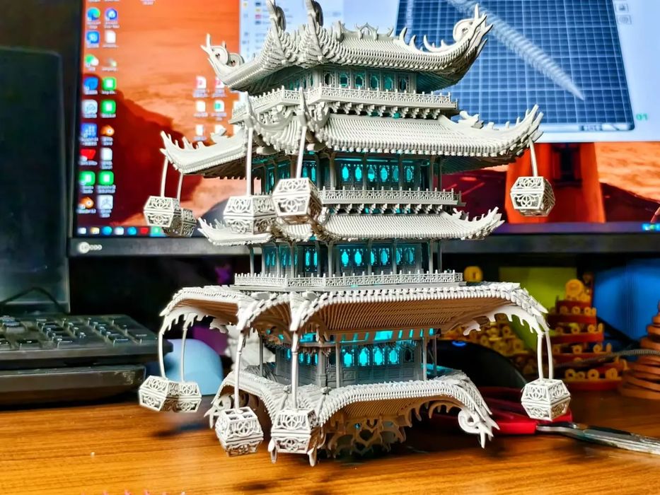 Lanterna Chinesa Estilo Duan Yun