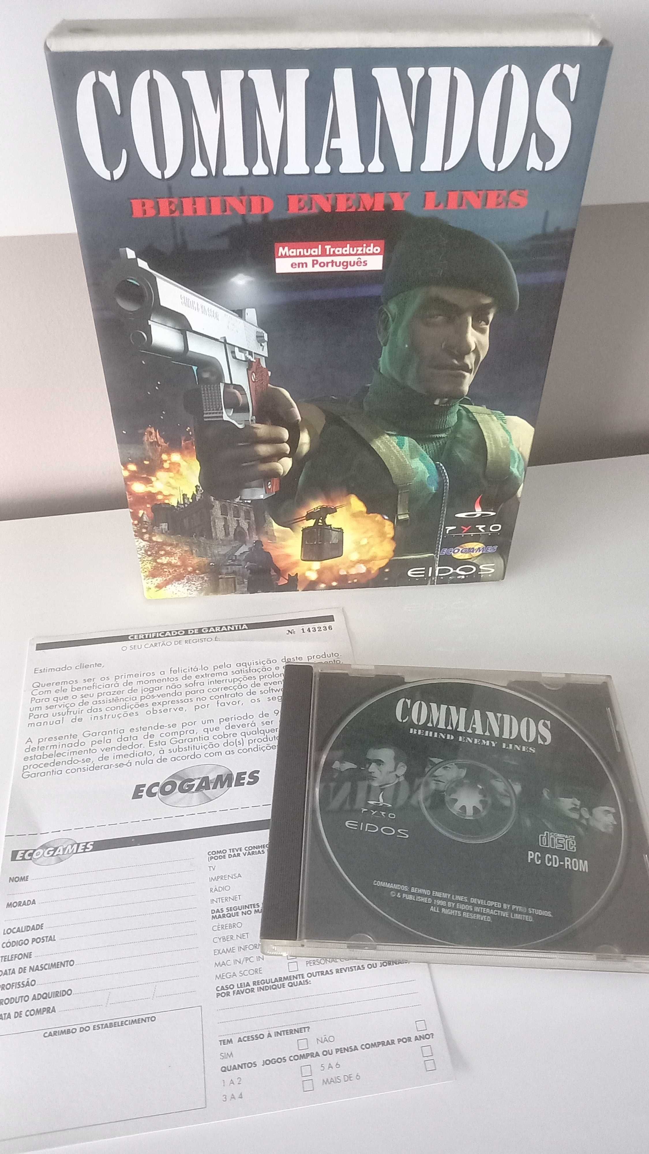 Commandos + Expansão PC Big Box (PT)