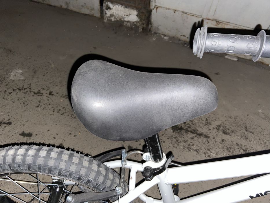 Детский велосипед Miqilong ST 16" Серебристый