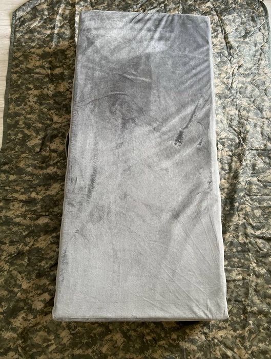 Materac składany 3-sekcyjny 195x140x10 cm memory foam do campera