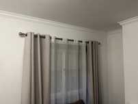 Conjunto cortinados + varão