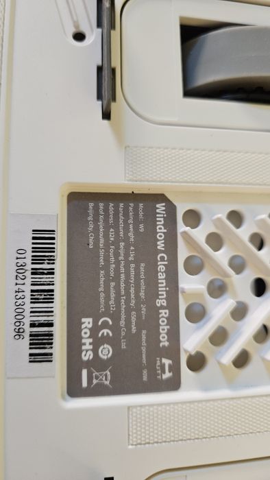 Robot do mycia okien XIAOMI Hutt W9 Biały